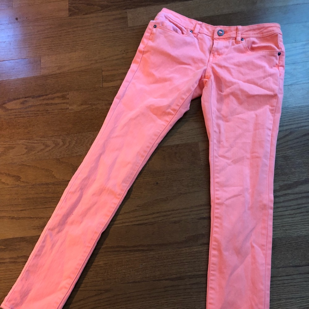 Volcom Jeans / Super Skinny / Size 7 / Orange